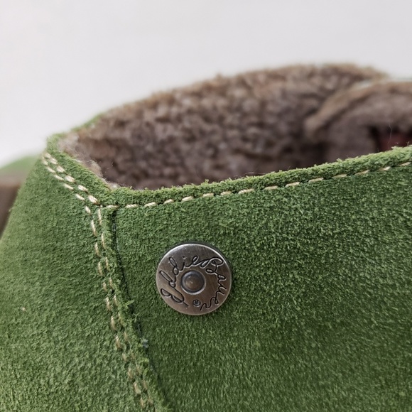 Eddie Bauer Women's 6 Valerie Olive Green Booties - Picture 3 of 8